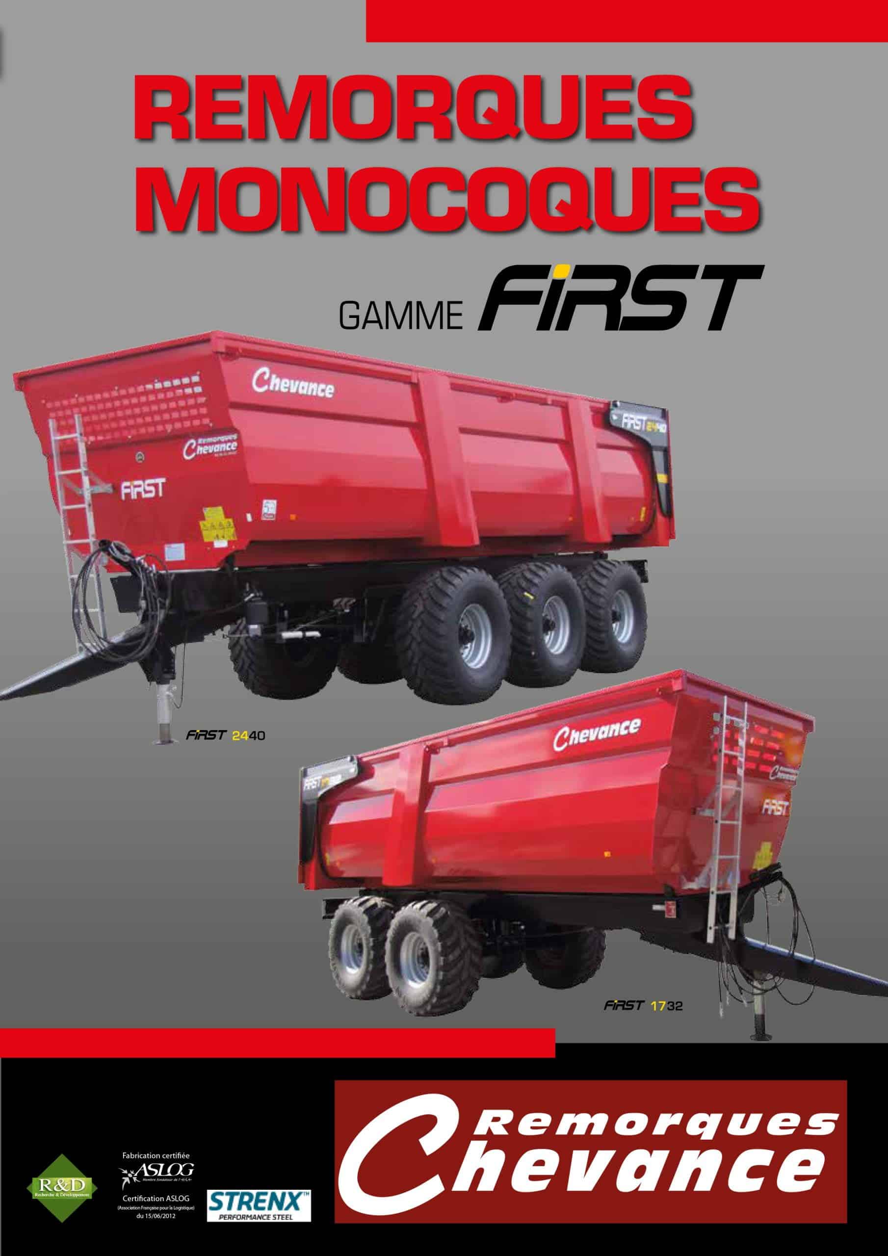 Brochure Remorque REISCH AGRIMAXX – Occasion, état Fonctionnel, Pour Pièce De Rechange